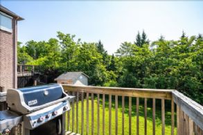 Kitchen balcony - Country homes for sale and luxury real estate including horse farms and property in the Caledon and King City areas near Toronto